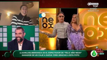 La confesión de Valeria Ros sobre su vestido para presentar las precampanadas en 'Feliz Año Neox'