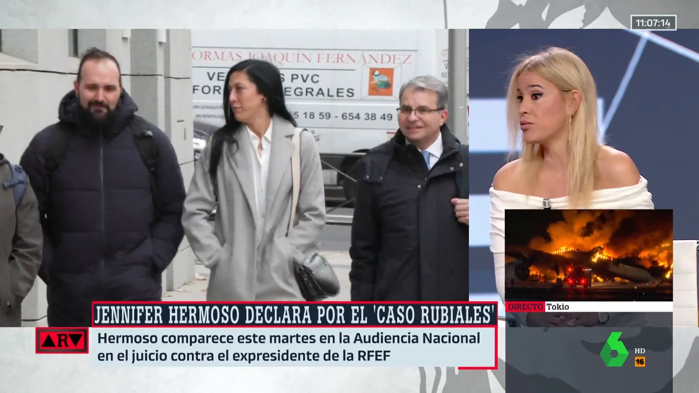Afra Blanco, sobre la declaración de Jenni Hermoso: "Hoy se libra la batalla contra el miedo" Afra Blanco, sobre la declaración de Jenni Hermoso: "Hoy se libra la batalla contra el miedo"