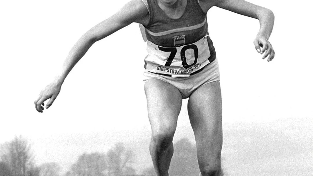 Carmen Valero, durante una prueba