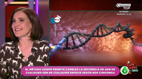 Boticaria Garc&iacute;a habla sobre la terapia CRISPR: "El corta, pega y colorea del ADN"