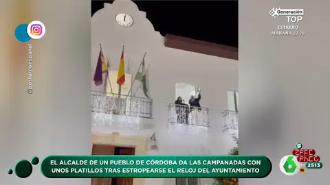Las originales Campanadas celebradas en un pueblo de Córdoba tras estropearse el reloj del ayuntamiento