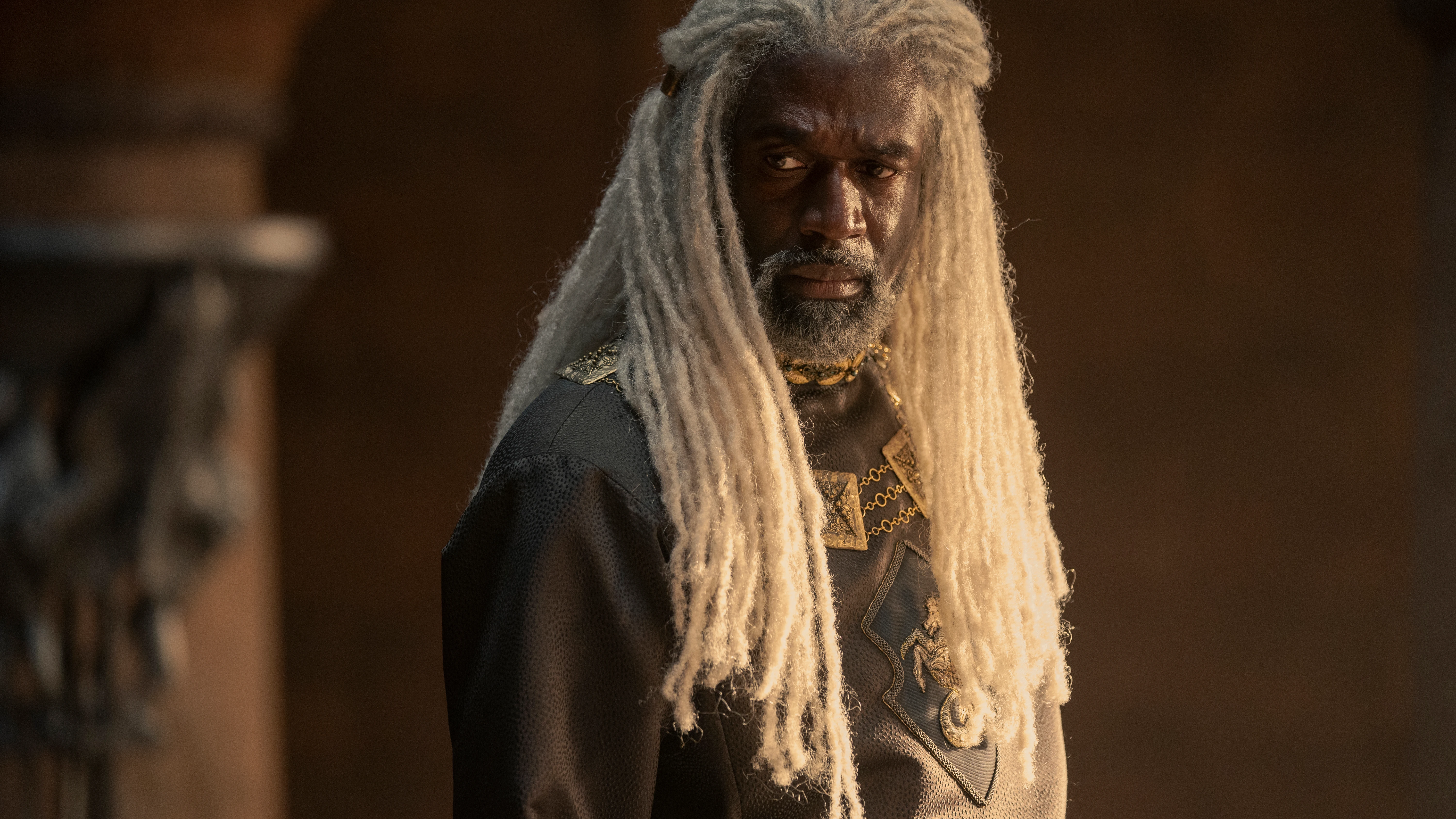 Steve Toussaint es el actor que da vida a Lord Vorlus Velaryon, el personaje protagonista de 'Nueve viajes' que ahora será una serie animada y no de acción real.