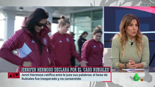 Carmen Morodo, sobre Jenni Hermoso: "Ella sola ha sido capaz de remover una Federación marcada por la sombra de la corrupción" Carmen Morodo, sobre Jenni Hermoso: "Ella sola ha sido capaz de remover una Federación marcada por la sombra de la corrupción"