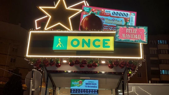 Un kiosko de la ONCE en Oviedo (Asturias) Un kiosko de la ONCE en Oviedo (Asturias)