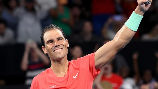 Rafa Nadal, tras un triunfo Rafa Nadal, tras un triunfo