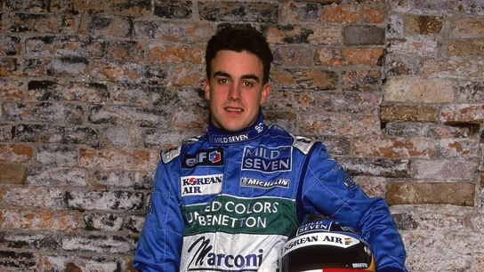 Imagen de archivo de un jovencísimo Fernando Alonso Imagen de archivo de un jovencísimo Fernando Alonso