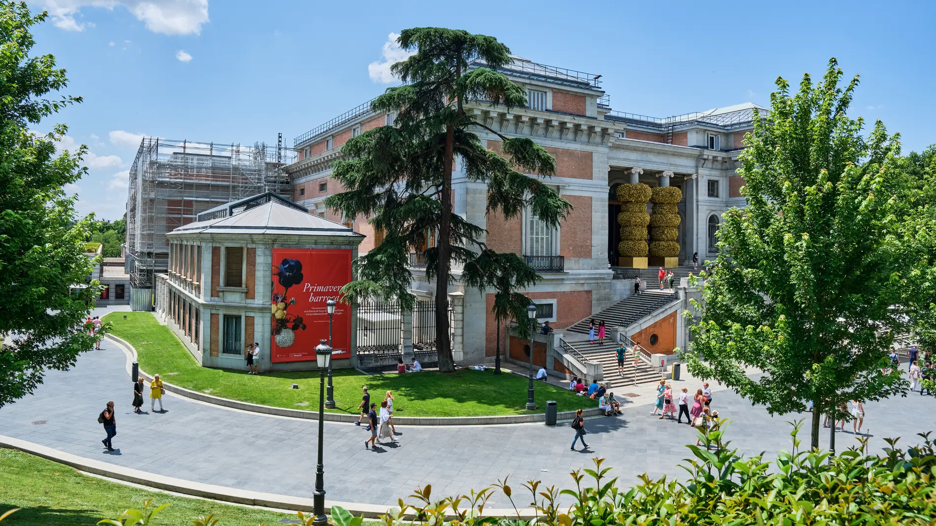 Fachada del Museo del Prado en Madrid