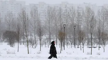 Moscú alcanza los 25 bajo cero.