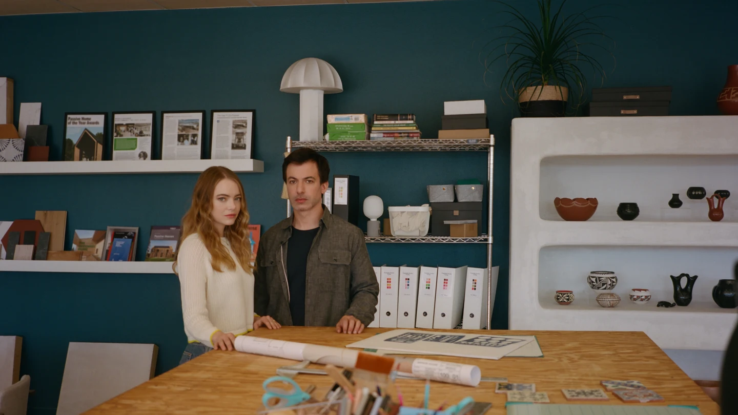 Emma Stone y Nathan Fielder protagonizan 'The Curse'. Emma Stone y Nathan Fielder protagonizan 'The Curse'.