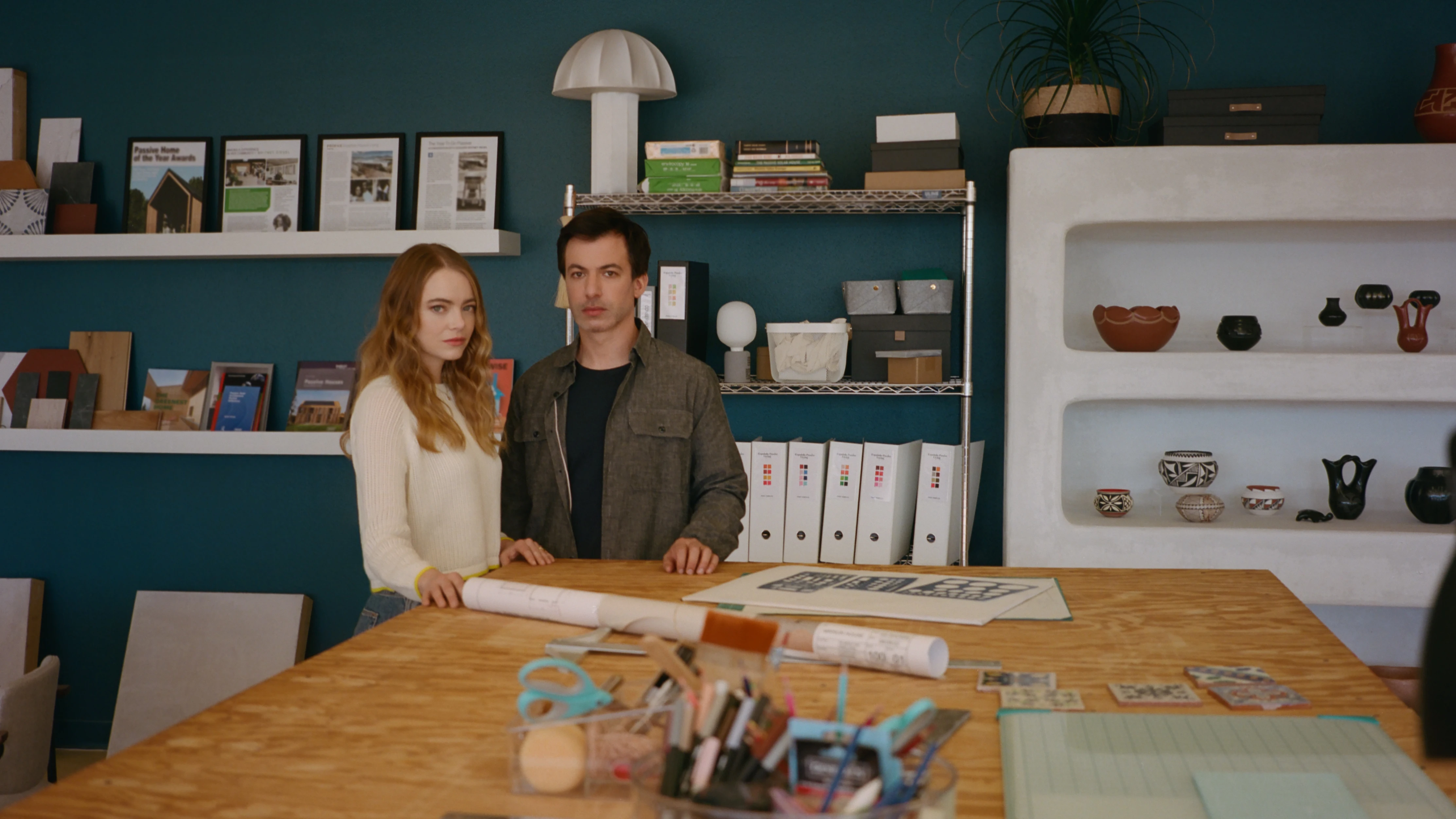 Emma Stone y Nathan Fielder protagonizan 'The Curse'.