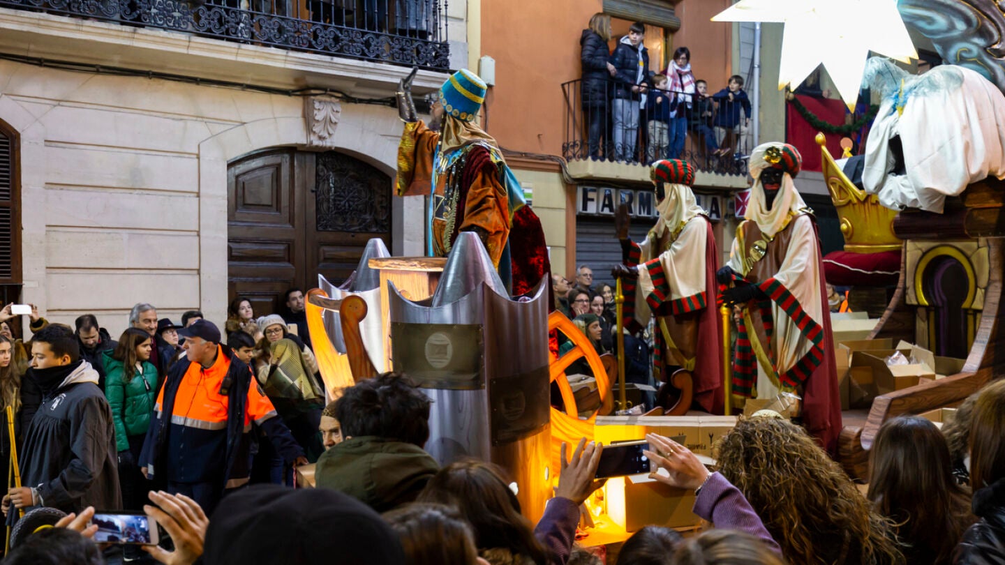 Cabalgata de Reyes de Alcoy, en Alicante