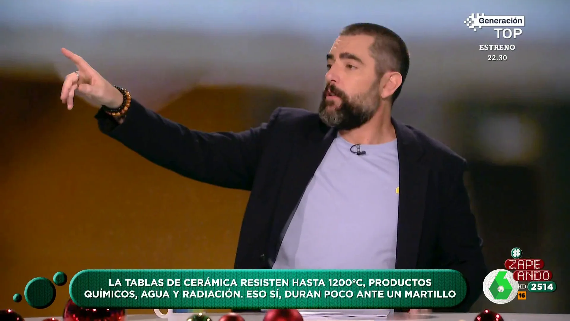 Dani Mateo se ofrece a mandar una foto al archivo del Ártico si es de todos "haciendo un calvo"