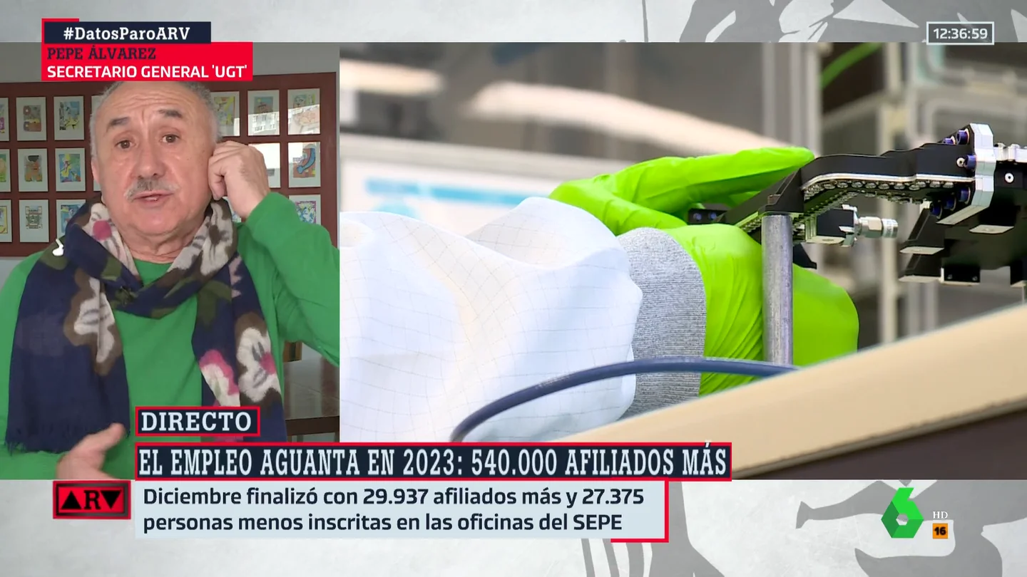 Pepe Álvarez defiende que una subida del 5% del SMI sería "más que razonable" Pepe Álvarez defiende que una subida del 5% del SMI sería "más que razonable"