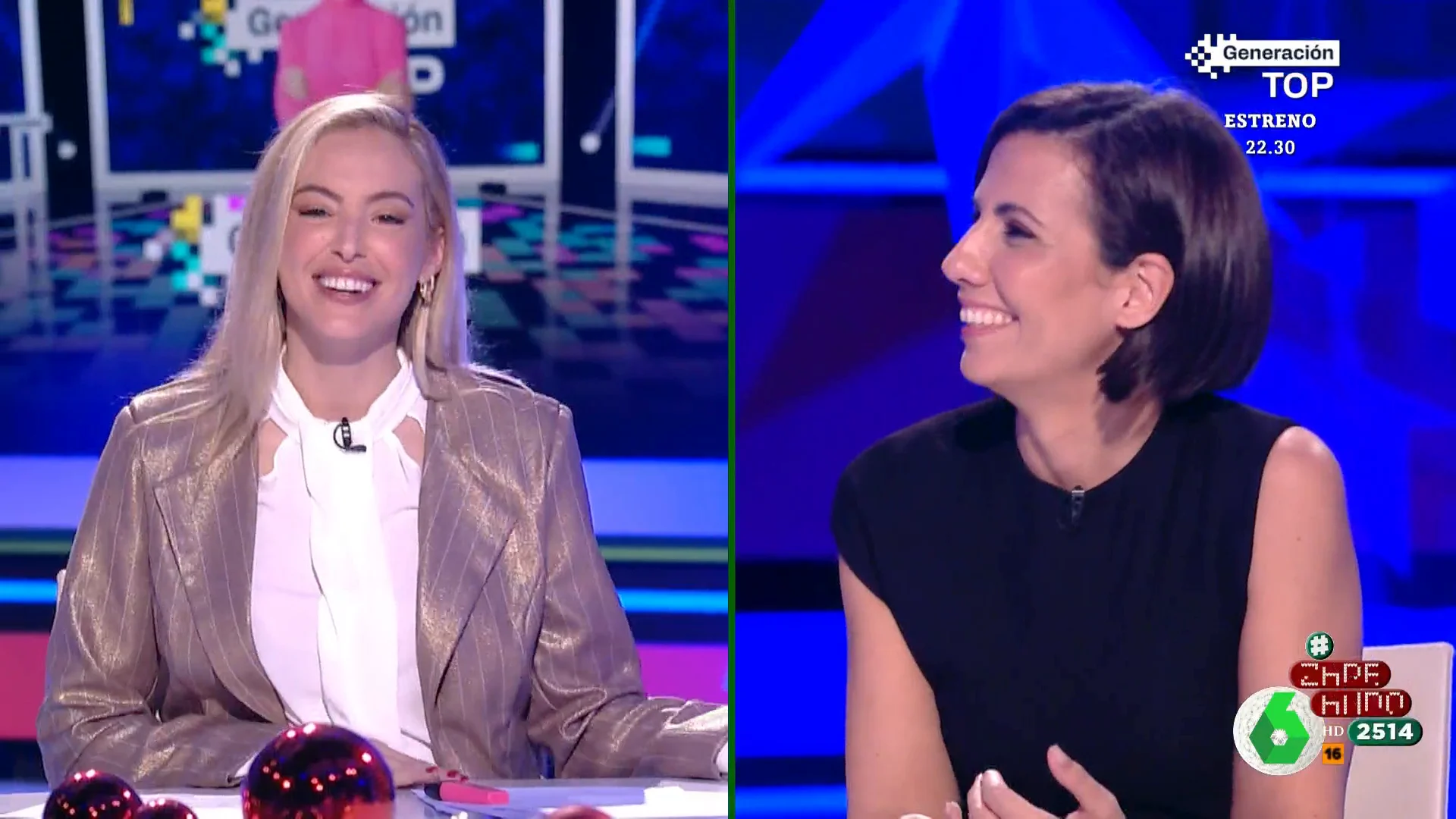 Ana Pastor se enfrenta a Isabel Forner en la versión 'Generación TOP palabros' de Zapeando