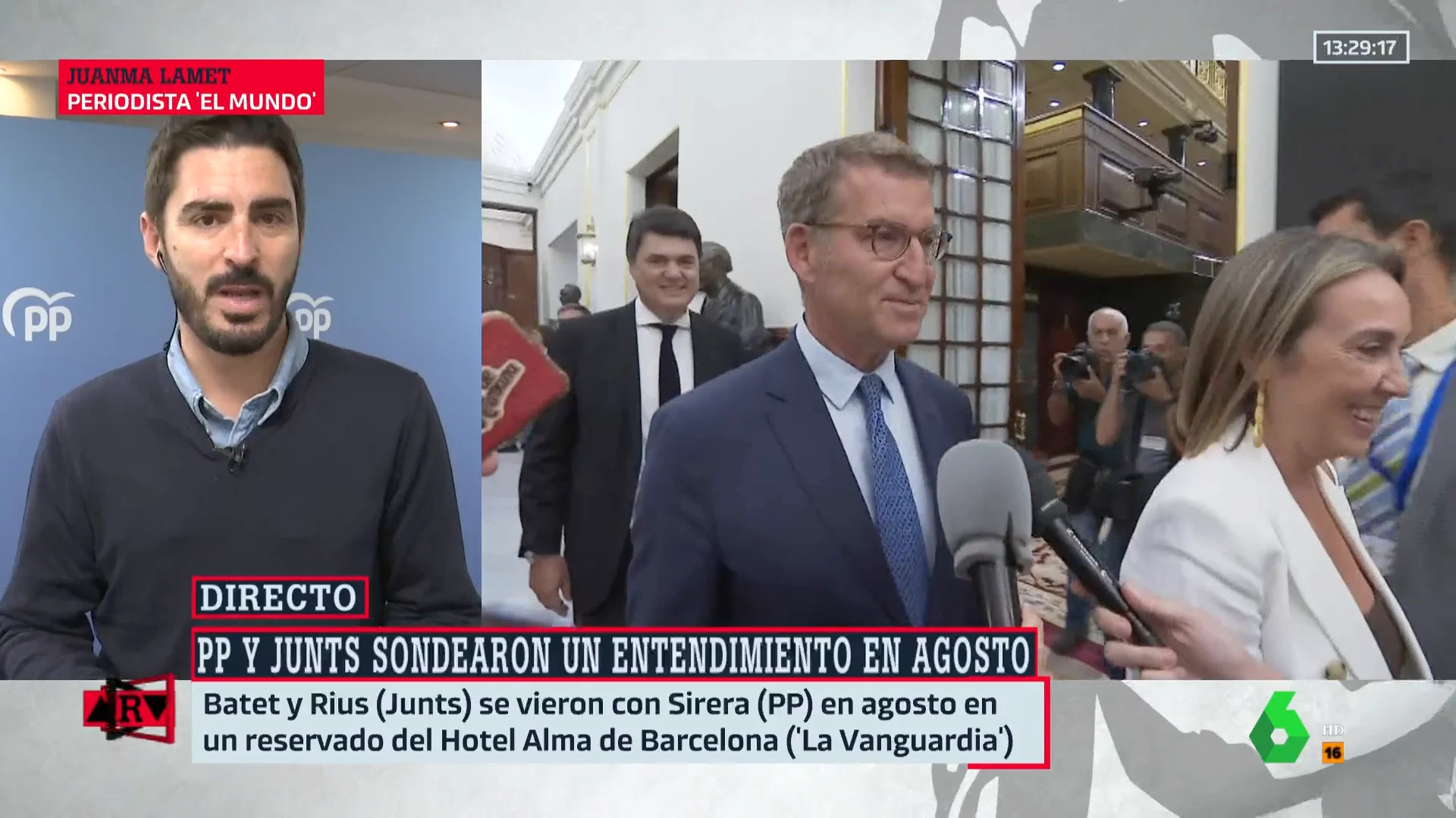 Juanma Lamet, sobre el PP: "Volverá a intentar romper la mayoría de Sánchez con Junts"