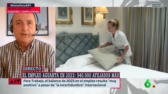 El pronóstico de Miguel Sebastián tras conocer los datos del paro El pronóstico de Miguel Sebastián tras conocer los datos del paro