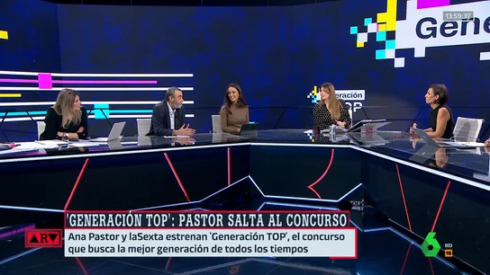 Ana Pastor lleva al plató de Al Rojo Vivo algunas preguntas de su concurso, Generación Top: "Cuartango, no me hagas esto" Ana Pastor lleva al plató de Al Rojo Vivo algunas preguntas de su concurso, Generación Top: "Cuartango, no me hagas esto"