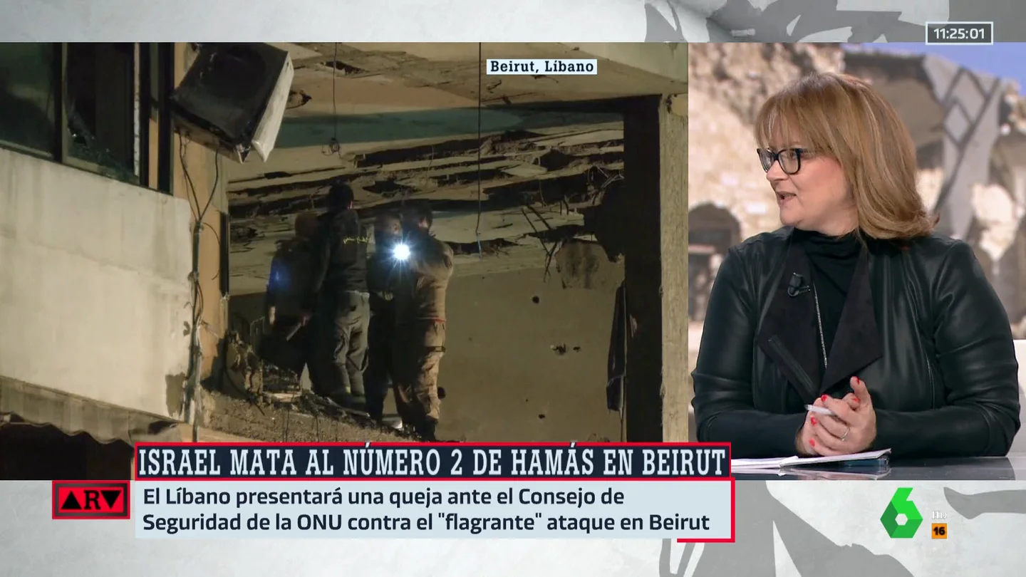 Ruth Ferrero señala cuál es el objetivo de Israel más allá de acabar con la cúpula política y militar de Hamás Ruth Ferrero señala cuál es el objetivo de Israel más allá de acabar con la cúpula política y militar de Hamás