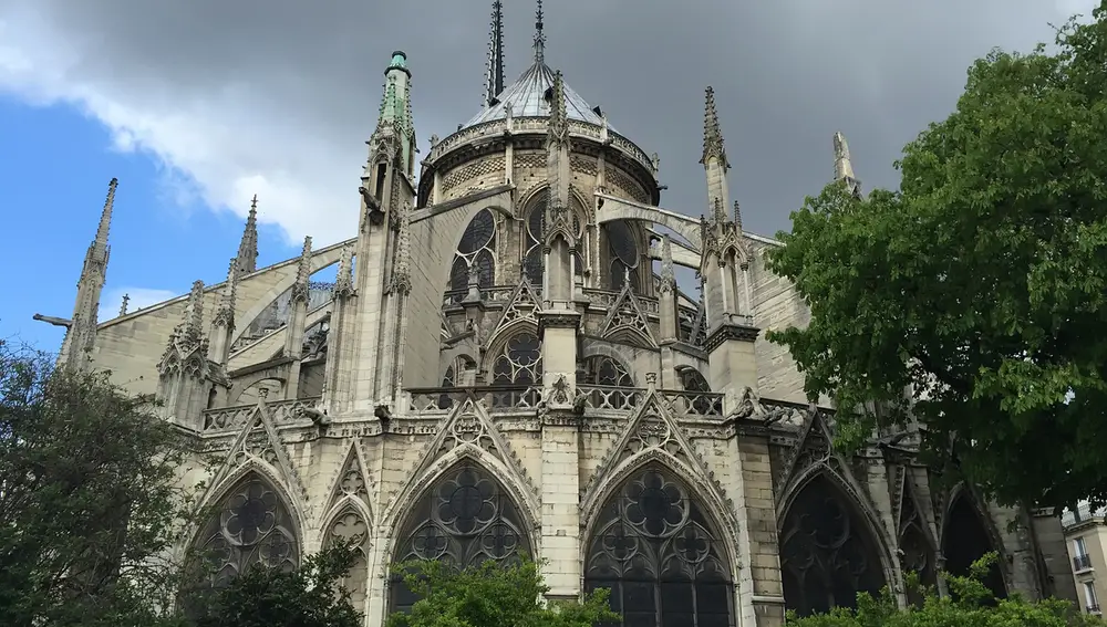 Catedral de Notre Dame en París Catedral de Notre Dame en París