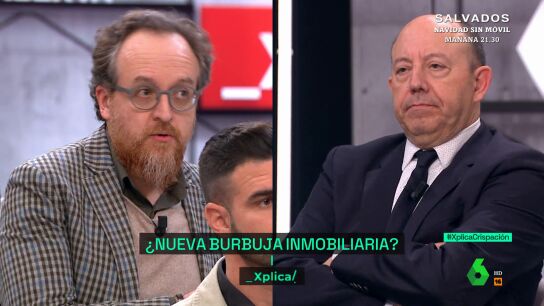Jon Goitia, arquitecto y constructor. Gonzalo Bernardos, profesor de Econom&iacute;a