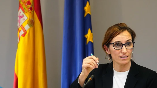 Imagen de archivo de la ministra de Sanidad, Mónica García. La epidemia de gripe y Covid, primer desafío de Mónica García como ministra de Sanidad: "Ventilación, higiene y mascarilla"