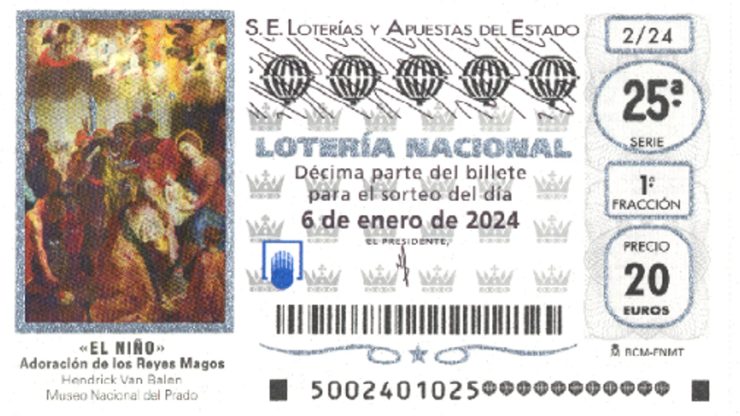 Capilla del décimo de Lotería del Niño de 2024 Capilla del décimo de Lotería del Niño de 2024