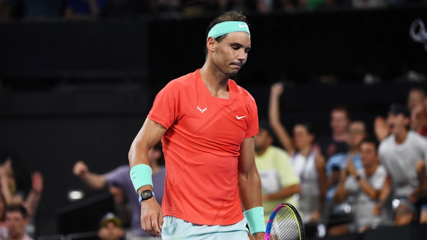 Nadal cae derrotado en Brisbane Nadal cae derrotado en Brisbane