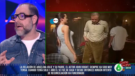 Alberto Rey aclara por qué Angelina Jolie y su padre "nunca se llevaron bien": "Hay cierto punto de envidia" Alberto Rey aclara por qué Angelina Jolie y su padre "nunca se llevaron bien": "Hay cierto punto de envidia"