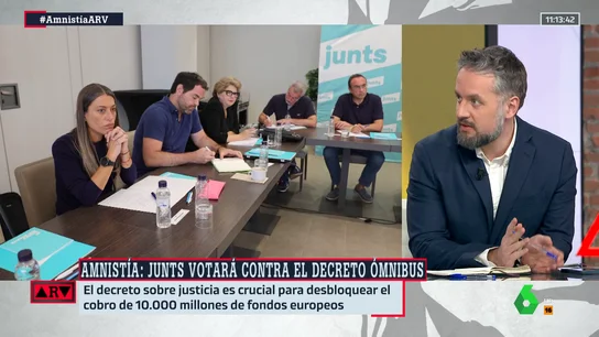 Daniel Basteiro expone por qué el "no" de Junts puede ser temporal: "Es tensar la cuerda para buscar un acercamiento" Daniel Basteiro expone por qué el "no" de Junts puede ser temporal: "Es tensar la cuerda para buscar un acercamiento"