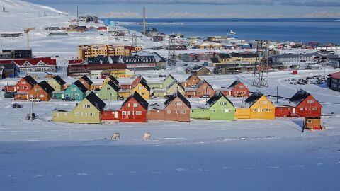 Longyearbyen. Noruega
