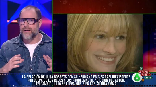 ¿Cuál es el motivo de la mala relación entre Julia Roberts y su hermano? Alberto Rey lo explica ¿Cuál es el motivo de la mala relación entre Julia Roberts y su hermano? Alberto Rey lo explica