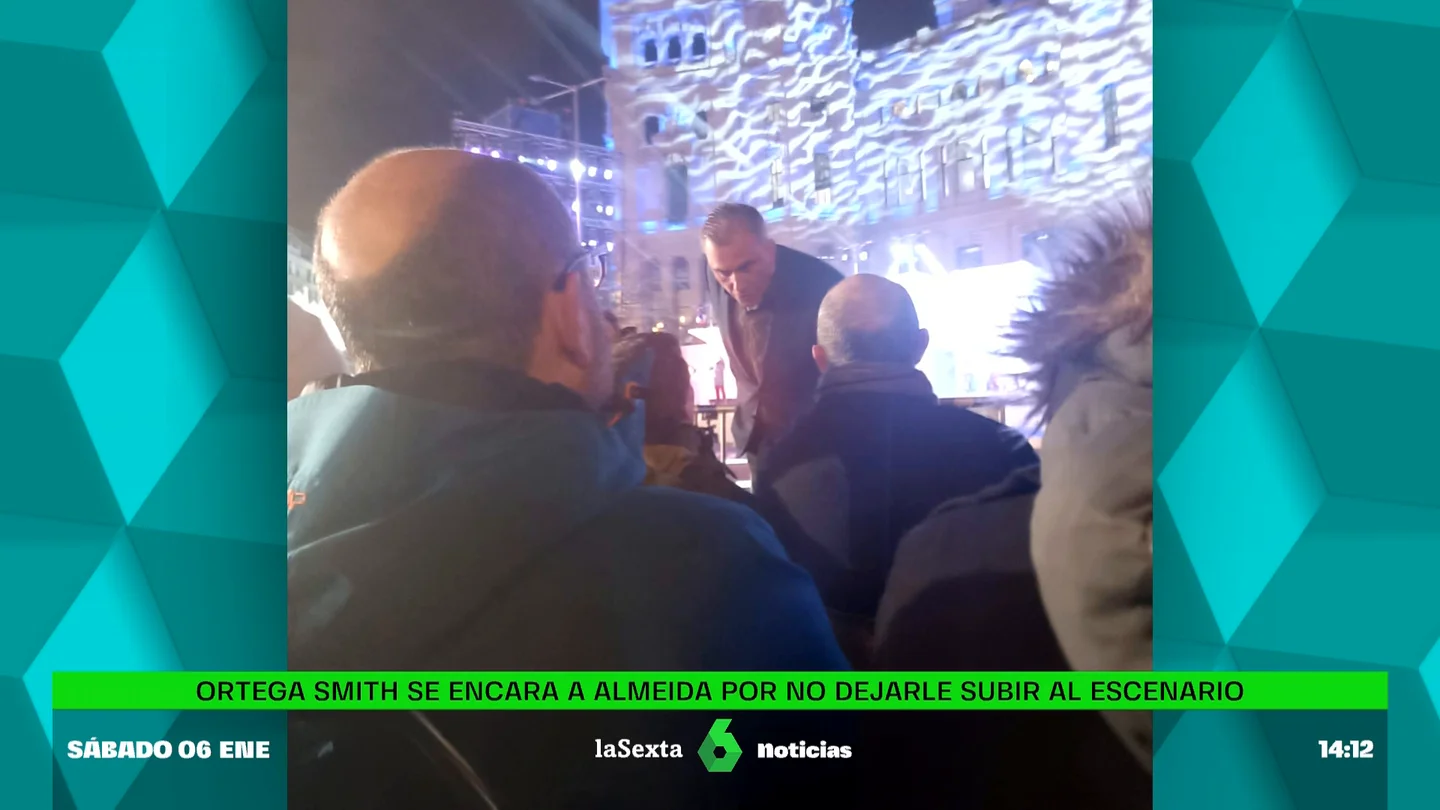 Ortega Smith se encara a Almeida Ortega Smith se encara a Almeida