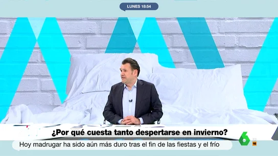Iñaki López se enfada por las horas de sueño Iñaki López se enfada por las horas de sueño