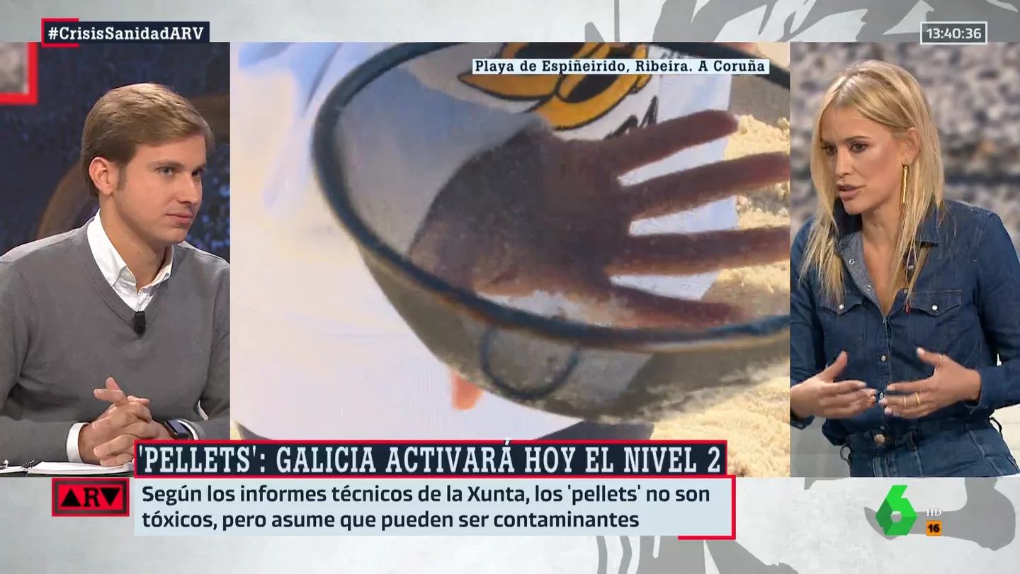 Afra Blanco sobre los pellets Afra Blanco sobre los pellets