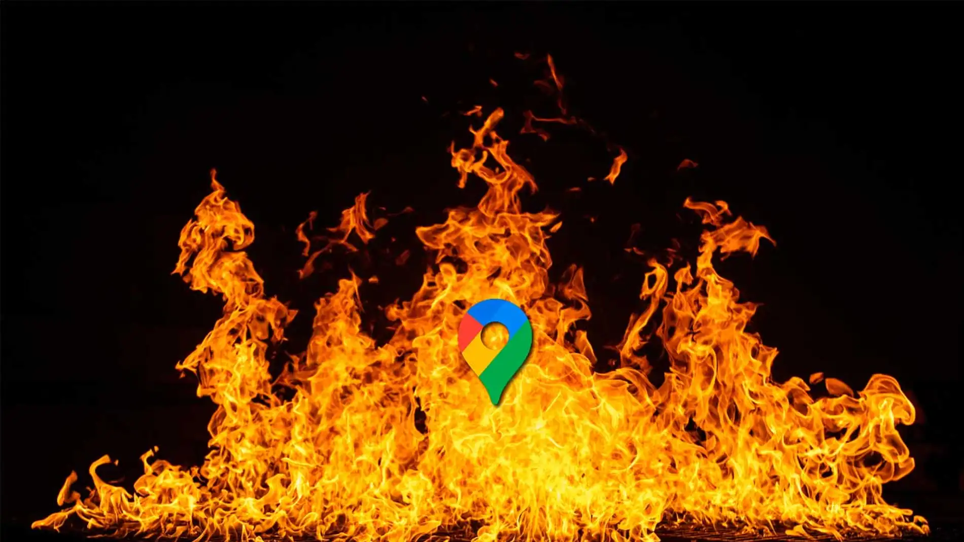 Nueva capa incendios forestales en Google Maps
