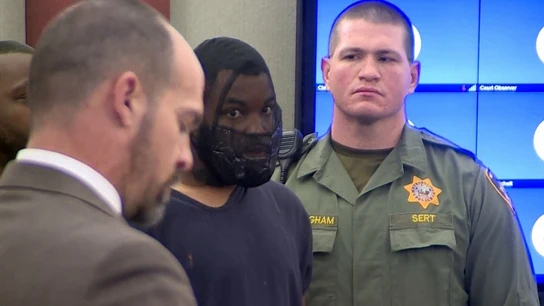 El agresor de una jueza en EEUU, con bozal El agresor de una jueza en EEUU, con bozal