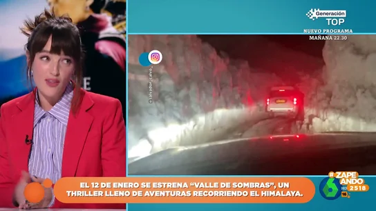 Susana Abaitua explica cómo fue rodar 'Valle de sombras' en el Himalaya Susana Abaitua habla en Zapeando de su última película, 'Valle de sombras', que rodada en el Himalaya y donde han tenido que enfrentarse a avalanchas o el mar de altura: "Mucho dolor de cabeza, uno de los actores no paraba de vomitar...".