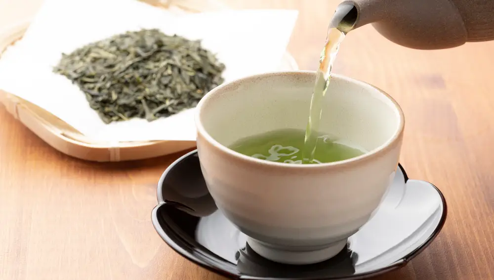 Infusión de té verde Infusión de té verde