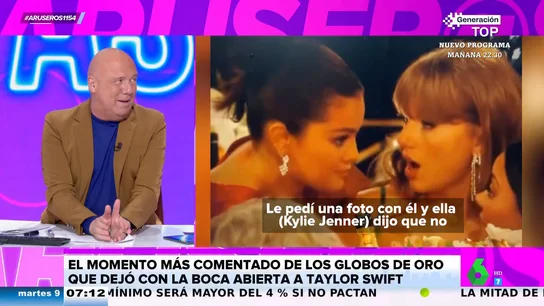 Taylor Swift y Selena Gomez cotillean sobre Timothée Chalamet y Kylie Jenner en los Globos de Oro y son pilladas por las cámaras Taylor Swift y Selena Gomez cotillean sobre Timothée Chalamet y Kylie Jenner en los Globos de Oro y son pilladas por las cámaras