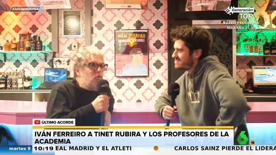 Iván Ferreiro llama "tonto" a Tinet Rubira y carga contra Operación Triunfo: "Los profesores son unos miserables" Iván Ferreiro llama "tonto" a Tinet Rubira y carga contra Operación Triunfo: "Los profesores son unos miserables"