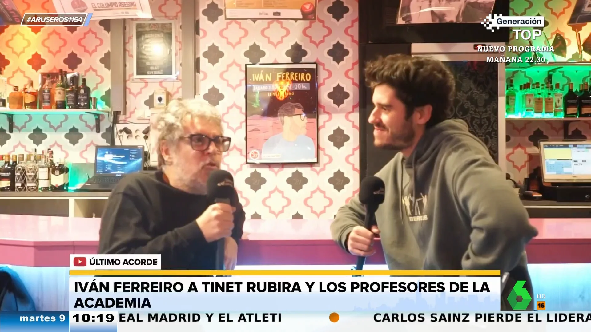 Iván Ferreiro llama "tonto" a Tinet Rubira y carga contra Operación Triunfo: "Los profesores son unos miserables"