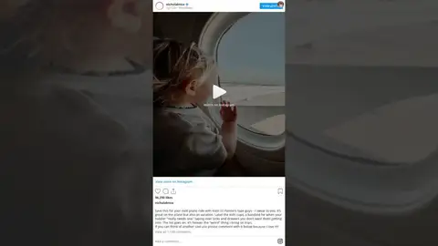 El truco definitivo para mantener entretenidos a los niños todo el vuelo, revelado por una ex azafata: "Necesito uno" El truco definitivo para mantener entretenidos a los niños todo el vuelo, revelado por una ex azafata: "Necesito uno"