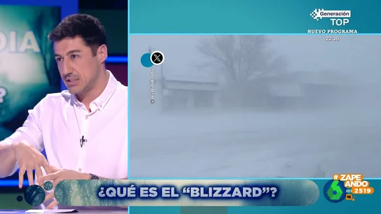 ¿Qué es el 'blizzard'? Francisco Cacho explica que deben sumarse mucho frío, nieve y viento ¿Qué es el 'blizzard'? Francisco Cacho explica que deben sumarse mucho frío, nieve y viento
