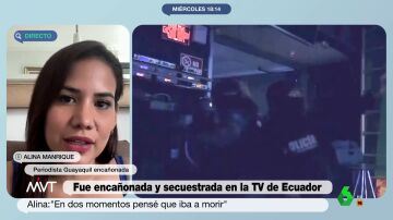 La periodista víctima del asalto al canal de televisión en Ecuador: "Pensé que iba a morir, que ellos o la policía me iban a disparar"