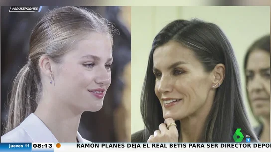La reina Letizia sorprende con los pendientes de la princesa Leonor: así los lleva de una forma más moderna La reina Letizia sorprende con los pendientes de la princesa Leonor: así los lleva de una forma más moderna