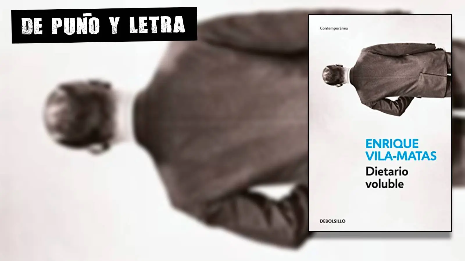 Portada de 'Dietario voluble', de Enrique Vila-Matas