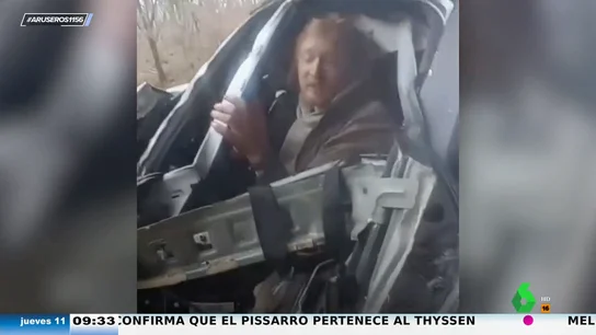 Rescatan a un hombre que sufrió un accidente y quedó atrapado en su camión durante 6 días Rescatan a un hombre que sufrió un accidente y quedó atrapado en su camión durante 6 días