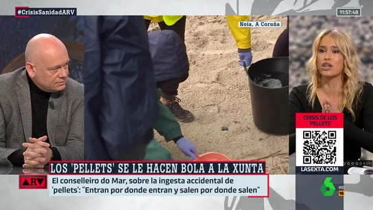 Afra Blanco sobre los pellet Afra Blanco sobre los pellet