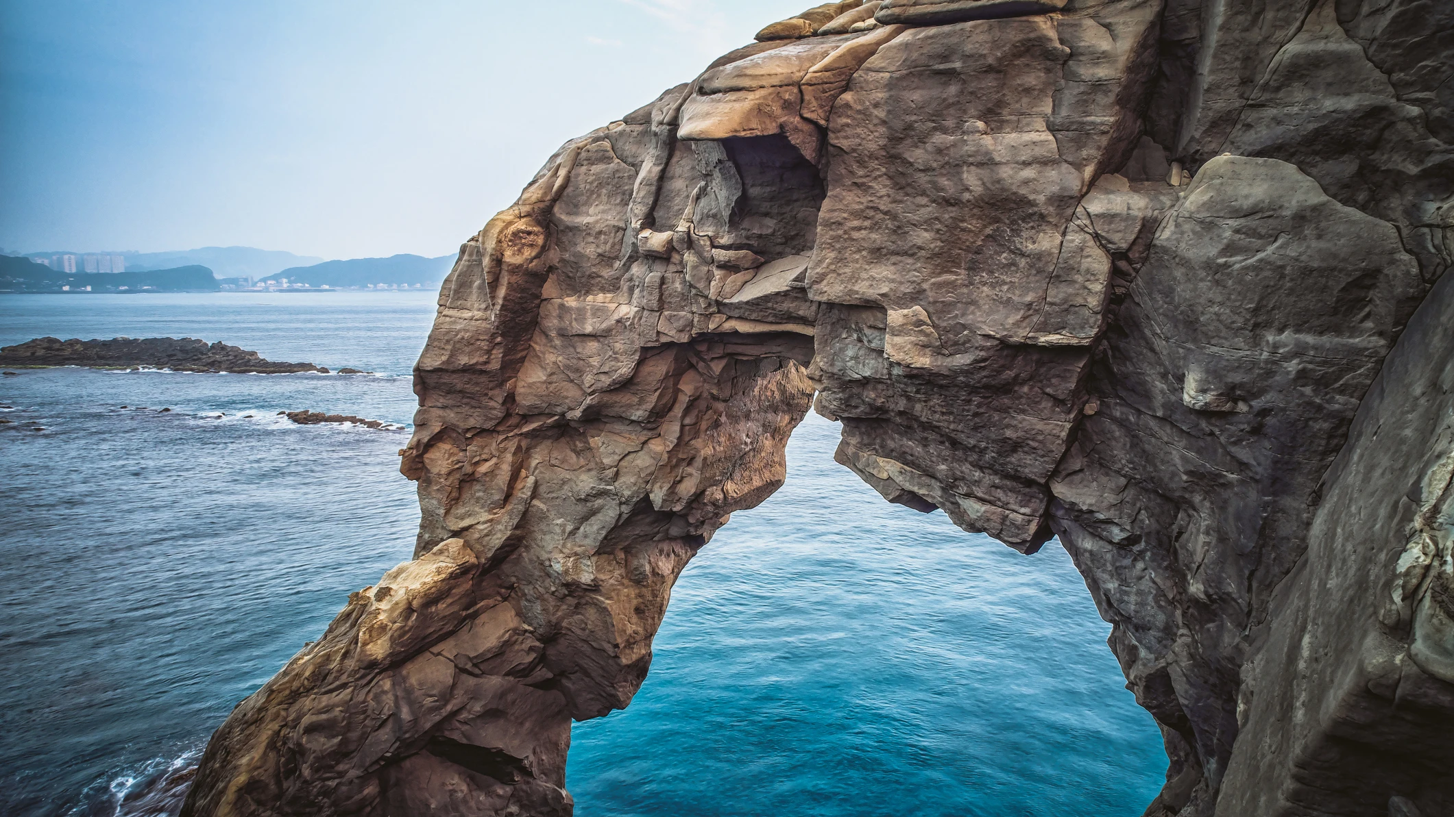 Elephant trunk rock, en Taiwán Elephant trunk rock, en Taiwán