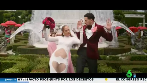 Alfonso Arús, sobre el vestido de Jennifer Lopez en su nuevo videoclip: "Es 'Chonifer' Lopez'